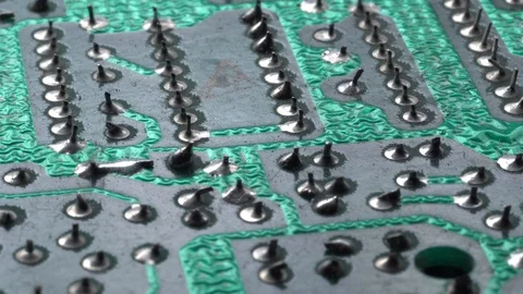 Computer Circuit Board Rotation. Stock Footage 98757163