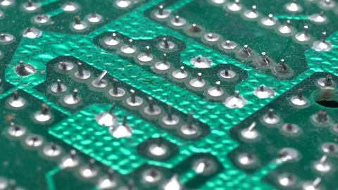 Computer Circuit Board Rotation. Stock Footage 98757241