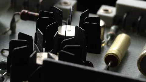 Computer Circuit Board Rotation. Stock Footage 98760875