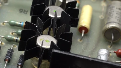 Computer Circuit Board Rotation. Stock Footage 98761444