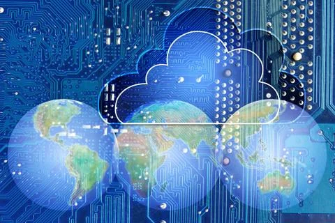 Computer Circuit Stock Photos