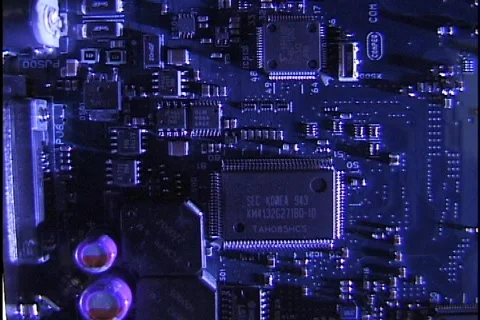 Computer Circuitry Stockbeeldmateriaal 297202