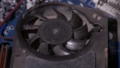 Computer circuits hardware. Motherboard part, chips, connections, circuit boards Stock Footage 80288273