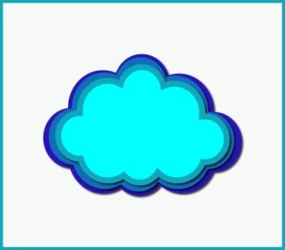 Computer cloud Illustration
