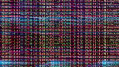 Computer code and data numbers Stock Footage 236895528
