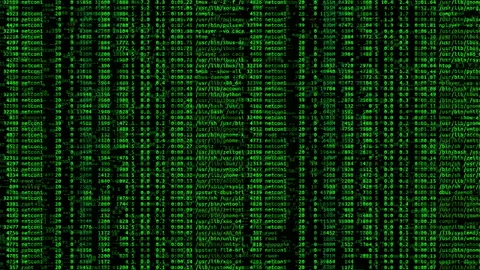 Computer code and data numbers Stock Footage 236895598
