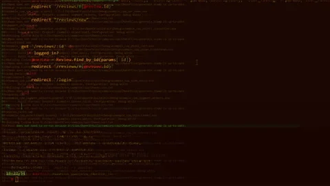Computer code and data numbers Stock Footage 236896085