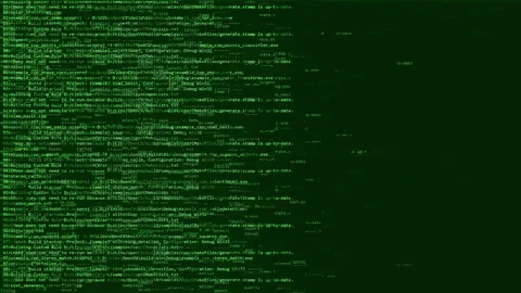 Computer code and data numbers Stock Footage 236896309