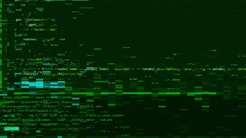Computer code and data numbers Stock Footage 236896440