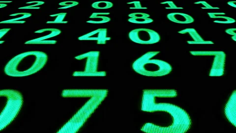 Computer code and data numbers Stock Footage 236935136