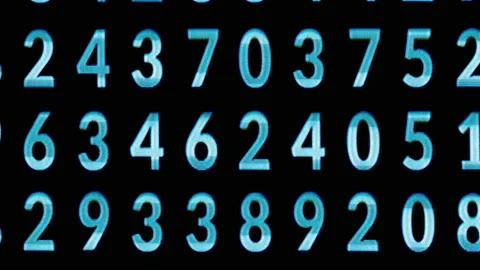 Computer code and data numbers Stock Footage 236935288