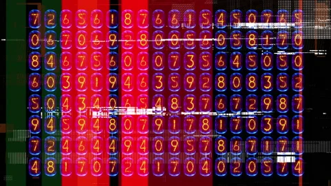 Computer code and data numbers Stock Footage 236949814