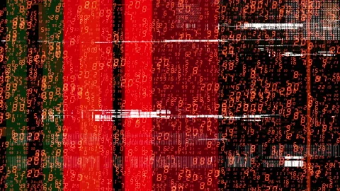 Computer code and data numbers Stock Footage 236949870
