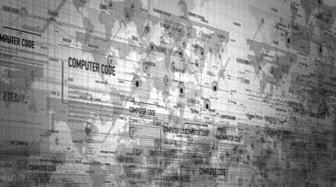 Computer Code background Vídeos de archivo 45807600