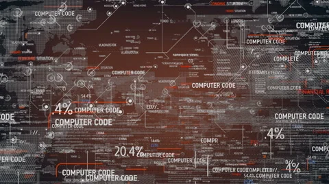 Computer Code background 스톡 동영상 45807995
