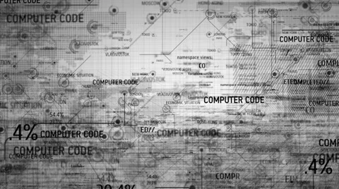 Computer Code background Vídeos de archivo 45808070