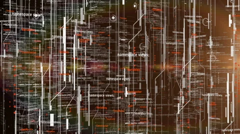 Computer Code background Vídeos de archivo 45808170