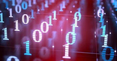 Computer Code data digital Background backdrop 4k Vídeo Stock 68584282