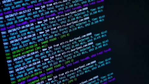 Computer code data. Mobile app developer. Abstract source code background Stock Footage 83353840