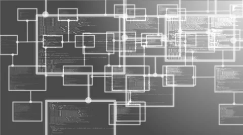 Computer code Video stock 32480680