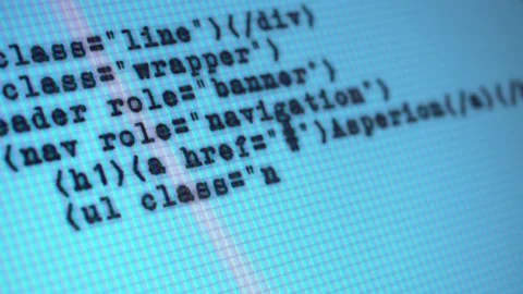 Computer code future internet technology Stock Footage 161504080