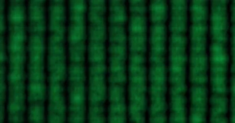 Computer code in hexadecimal on screen defocused Stock Footage 309146567