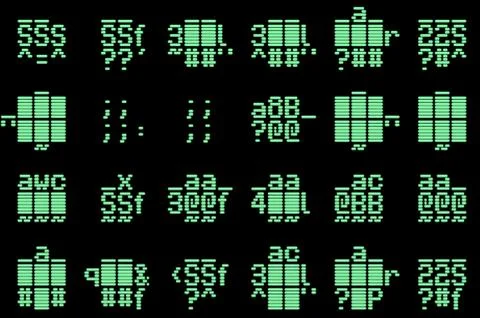 Computer code Stock Illustration