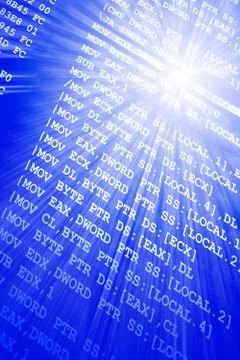 Computer code Stock-Illustration