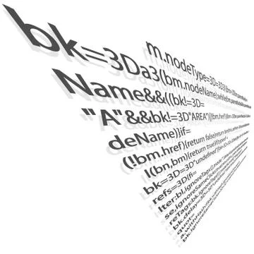 Computer code Stock-Illustration