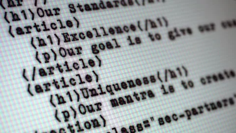 Computer code internet technology cyber security networking Stock Footage 161503485