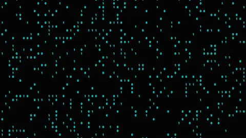 Computer code. Matrix. Abstract background with numbers one and zero. Stock Footage 161107385