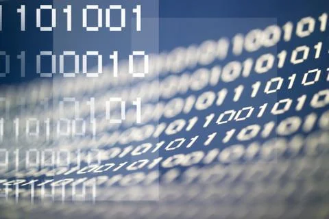 Computer code numbers イラスト素材