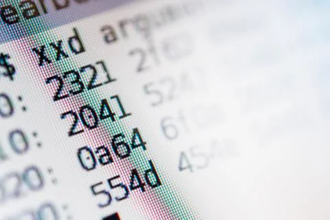 Computer code 스톡 사진