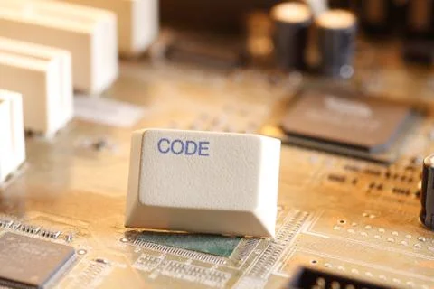 Computer code Stock Photos