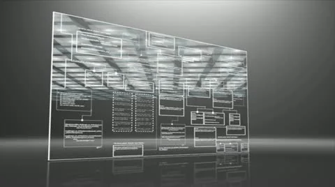 Computer code programm digital background slow motion crash 스톡 동영상 11008850
