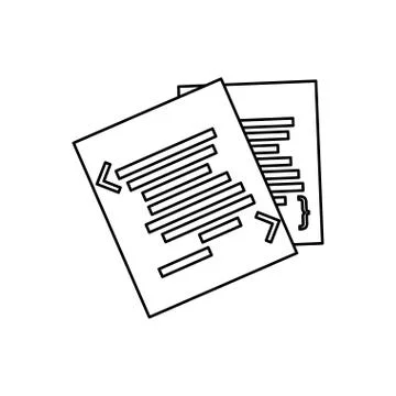 Computer code programming 스톡 일러스트