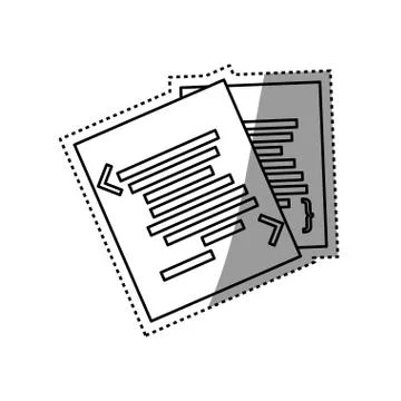 Computer code programming Stock Illustration