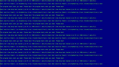 Computer code script Stock Footage 219812459