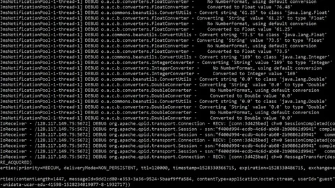 Computer code scrolling across hackers monitor Stock Footage 103979904