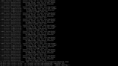 Computer code scrolling across hackers monitor Stock Footage 103988748