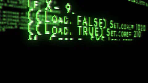 Computer code writing hacking hack coded Stock Footage 59528831