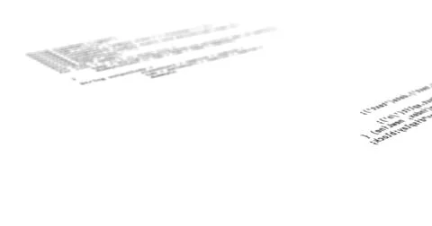 Computer codes are projected on the screen while it is being typed or written 스톡 일러스트