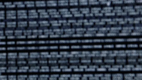 Computer Codes Stock Footage 100203459