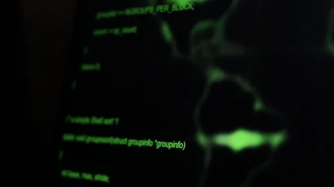 Computer Codes Stock Footage 103753036