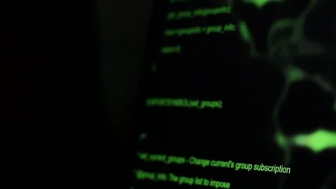 Computer Codes Stock Footage 103753266