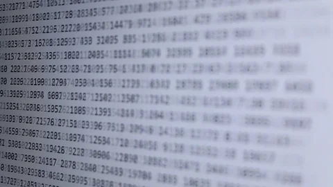 Computer Codes Stock Footage 113158825