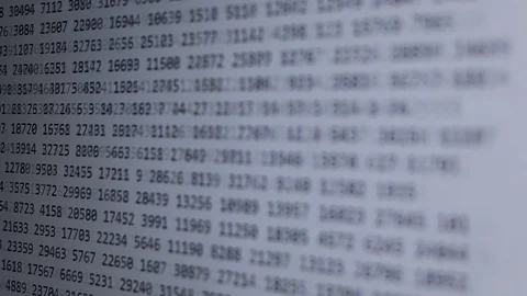 Computer Codes Stock Footage 113158992
