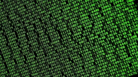 Computer Codes Stock Footage 303933073