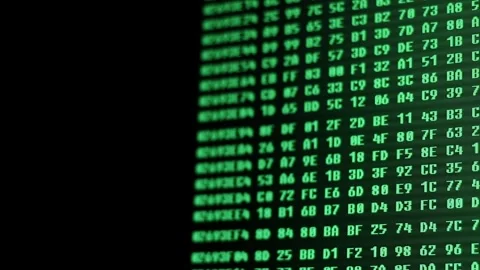 Computer Codes Stock Footage 303934754