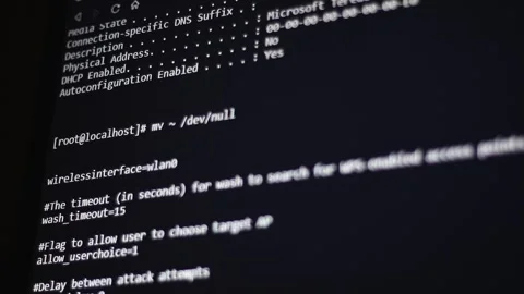 Computer Codes Stock Footage 303935437